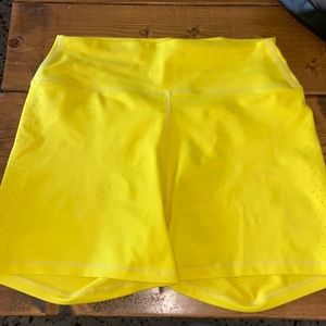 Buff Bunny Yellow Shorts